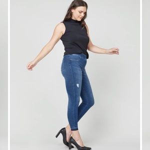 Spanx ankle skinny jeans